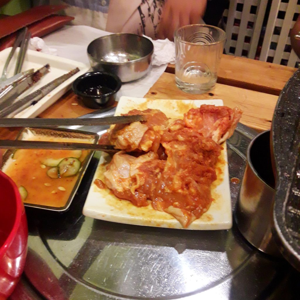 hancook korean grill unlimited chicken