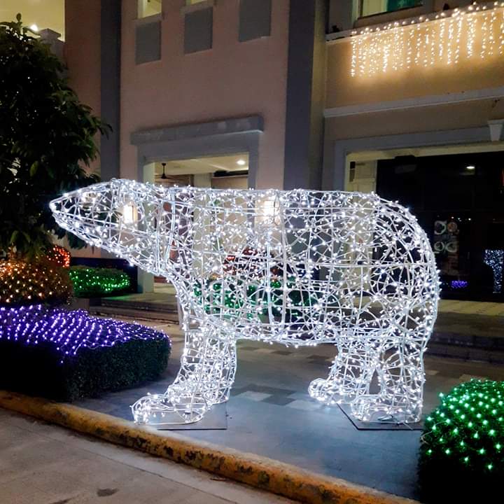bear festive walk