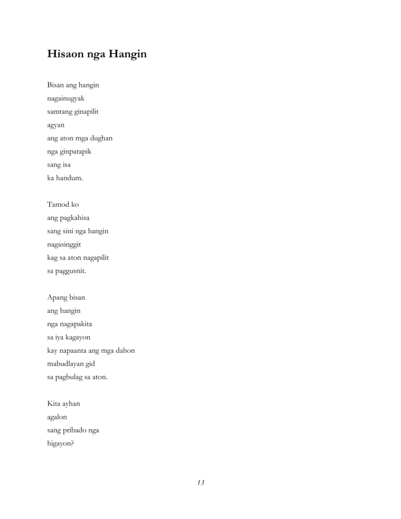 Kasingkasing Nonrequired Reading in the time of COVID-19 Alternative Digital Poetry Magazine Issue No. 1 (March 2020)-13