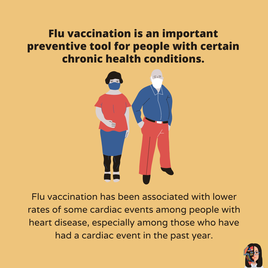What are the benefits of flu vaccination 5
