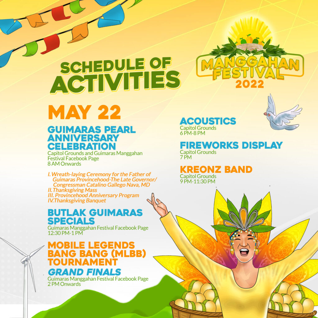 manggahan festival 2022 schedule