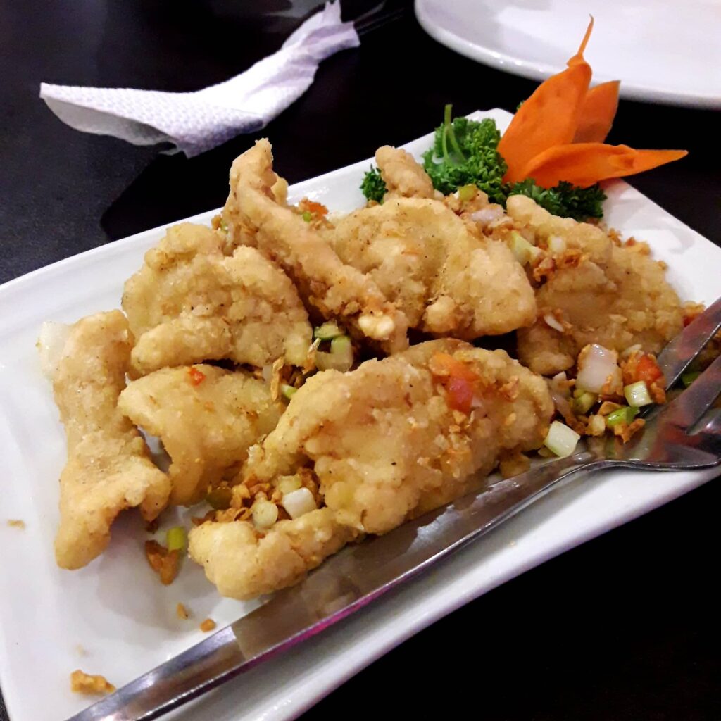 Fried Squid with Salt and Pepper