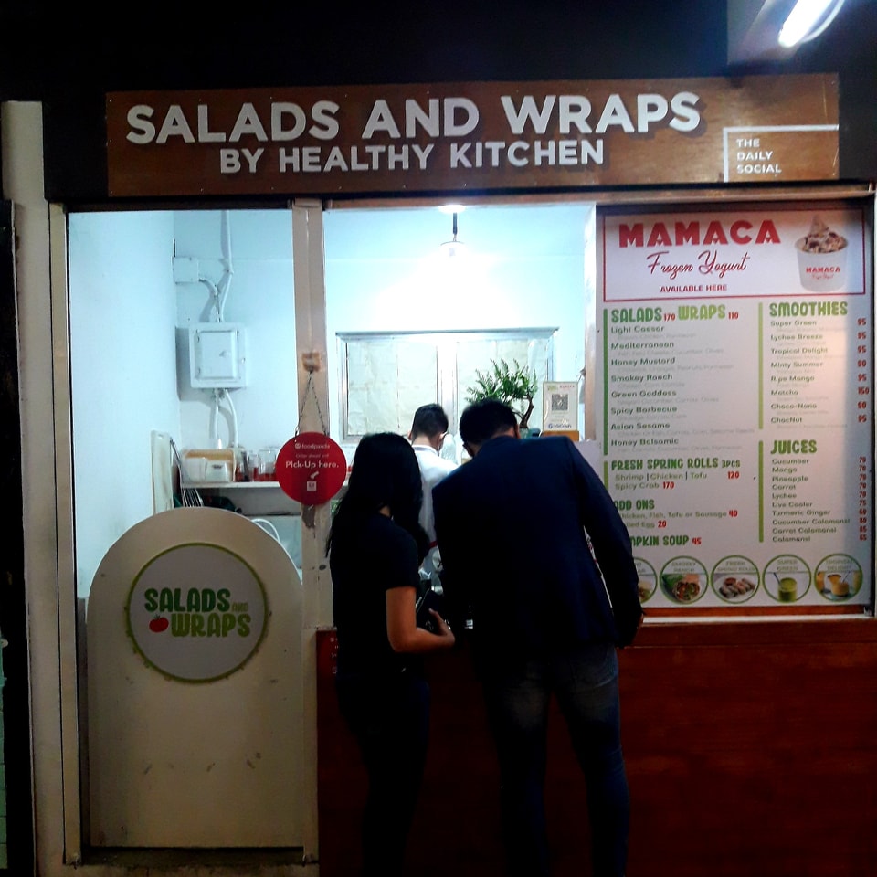 salads and wraps