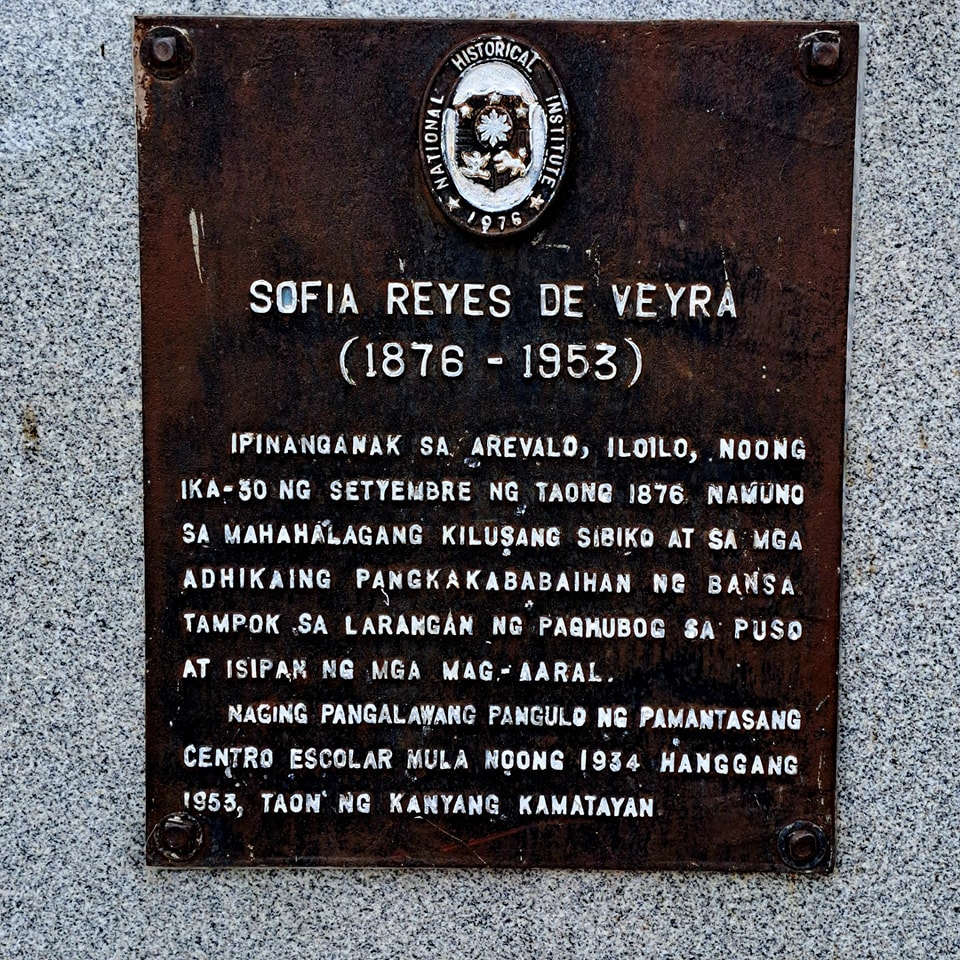 Sofia De Veyra marker