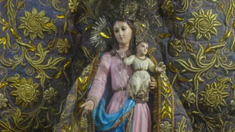 Iloilo City Cultural Heritage: Nuestra Señora del Santo Rosario Statue