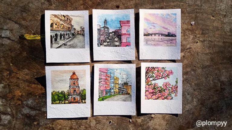 Iloilo City in Watercolor with Marion Carlet Pascasio