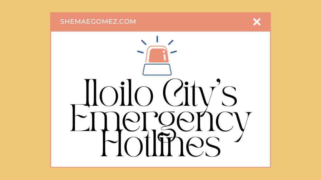 Iloilo City's Emergency Hotlines