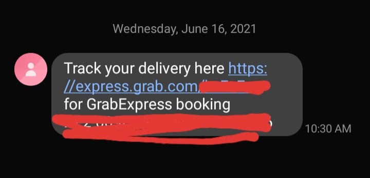 grab delivery