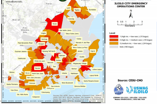 Iloilo City Pilots Vaccine Map System