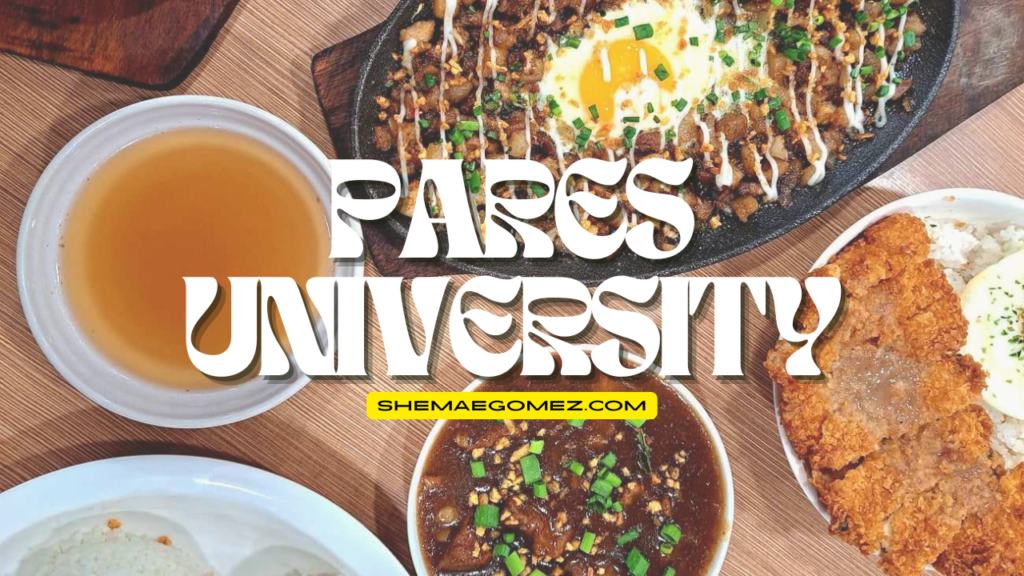 Pares University: Top 1 sa Sarap