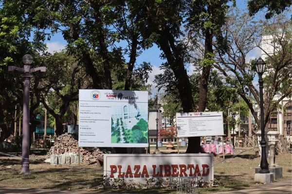 Iloilo City Government Rehabilitates District Plazas