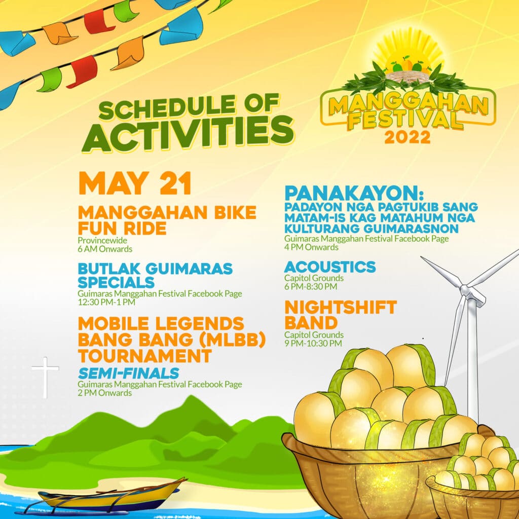 manggahan festival 2022 schedule