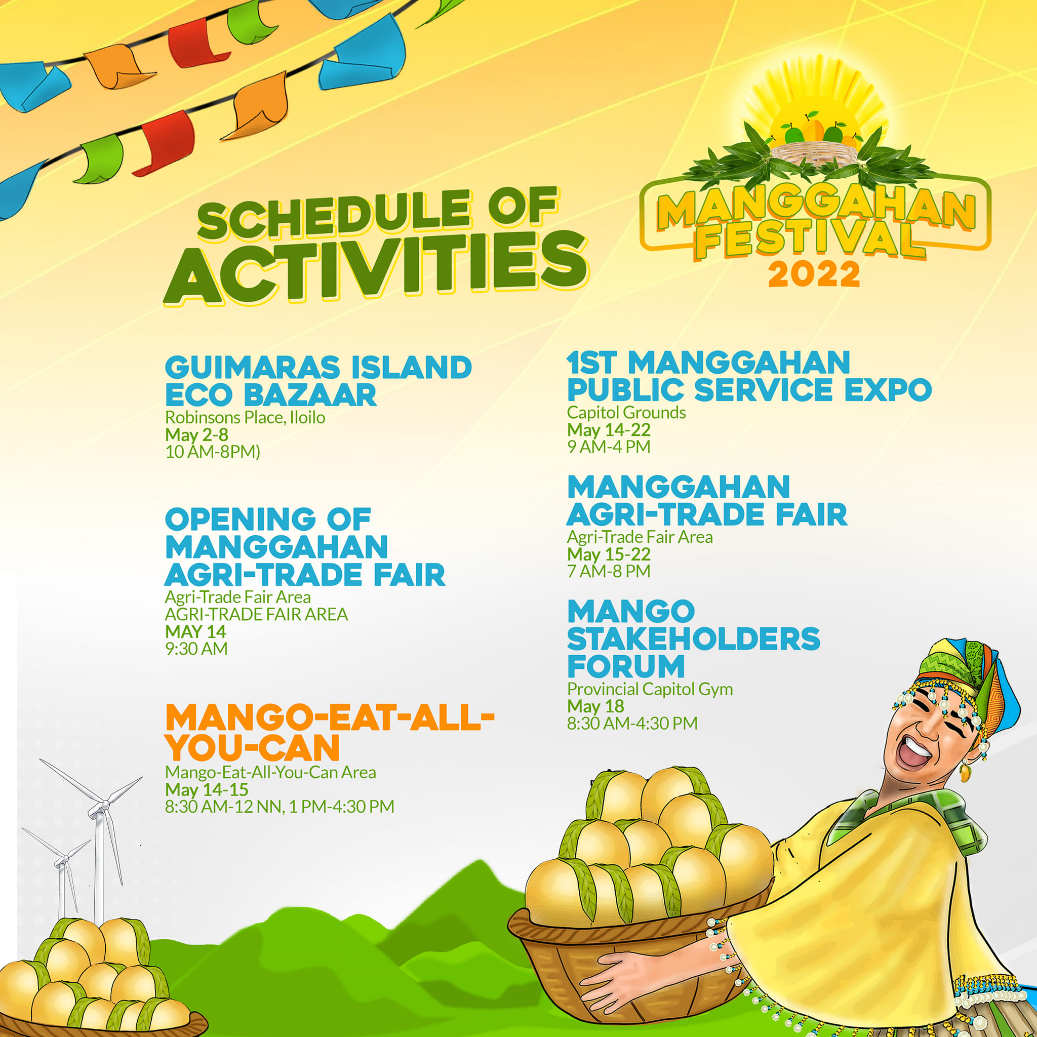 Manggahan Festival 2022: Schedule of Activities - Iloilo Blogger She Mae