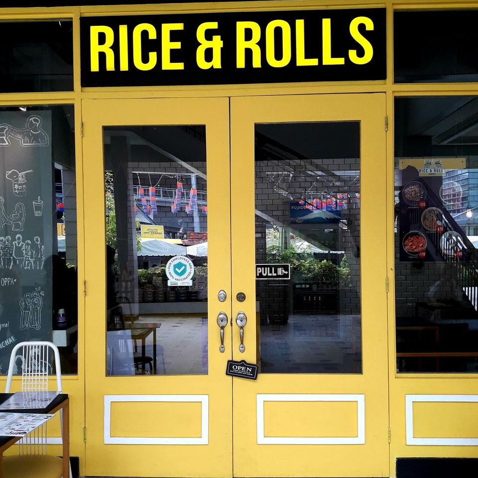 rice and rolls