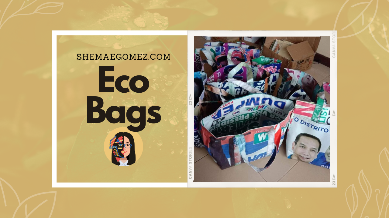 Eco Bags Made of Poll Campaign Wastes