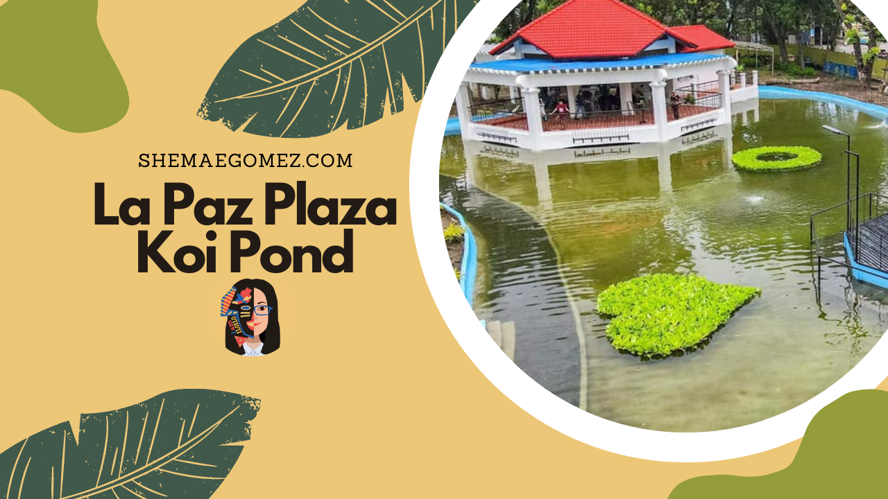 La Paz Plaza Koi Pond in Iloilo City