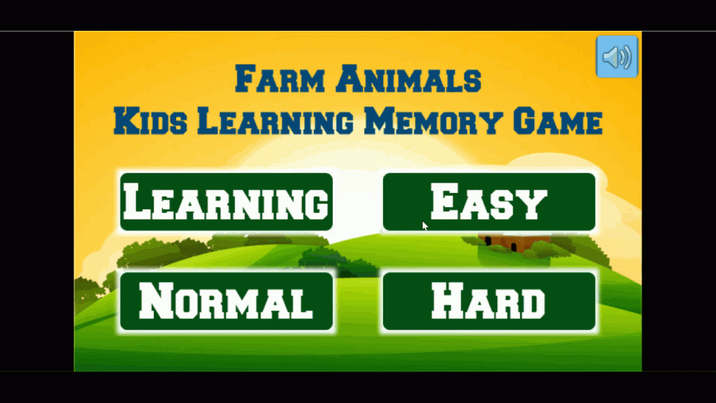 Farm Animals Memory