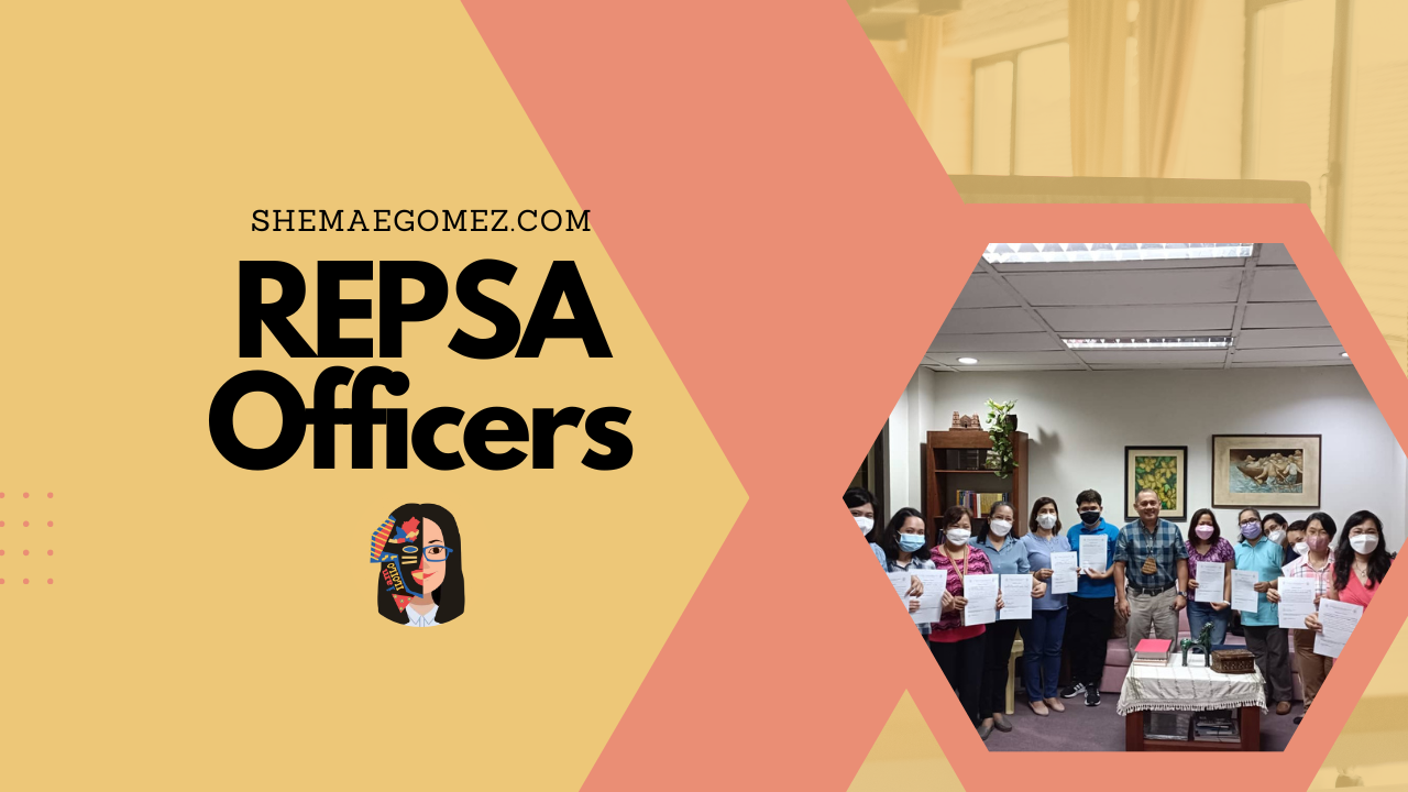 Newly-Elected REPSA Officers Take Oath
