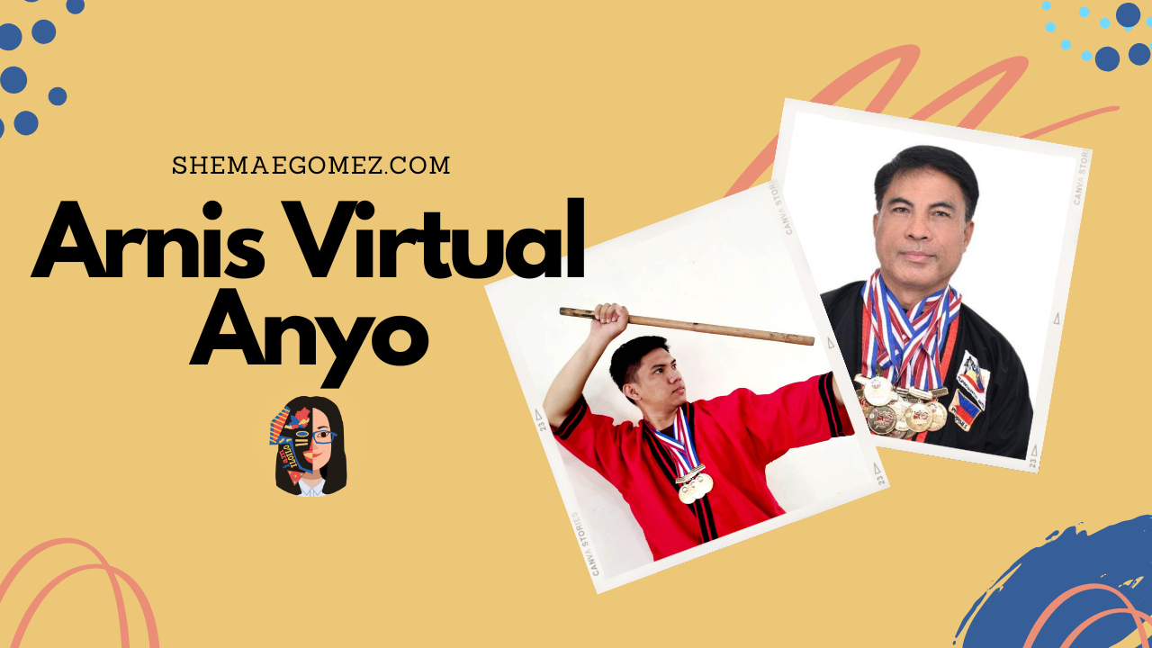 Two PE Faculty Members Win Gold Medals at the Arnis Virtual Anyo National Event