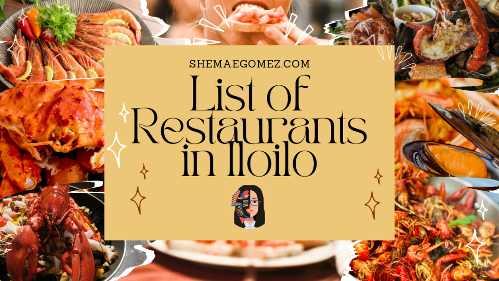 List of Restaurants in Iloilo