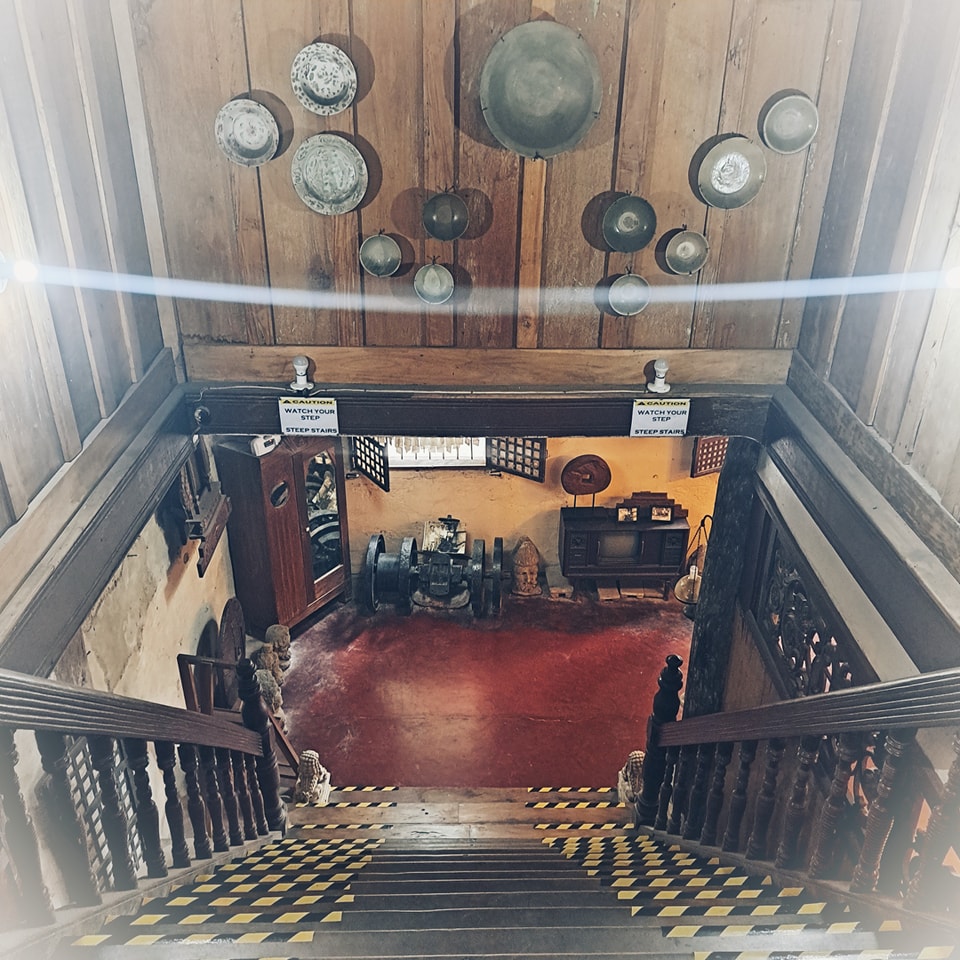 Inside Camiña Balay nga Bato in Iloilo