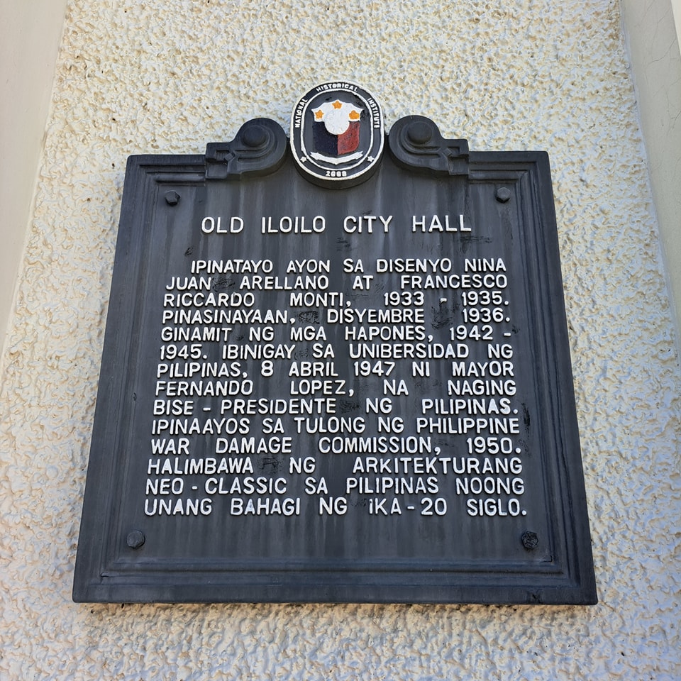 Old Iloilo City Hall Marker