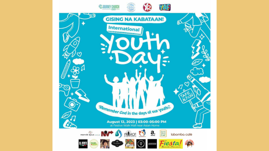 International Youth Day 2023: Remember God in the Days of our Youth