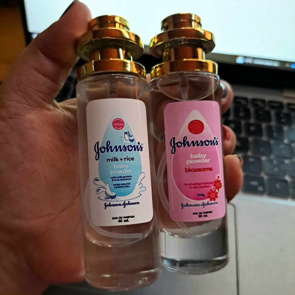 Johnson's Baby Powder Inspired Perfume