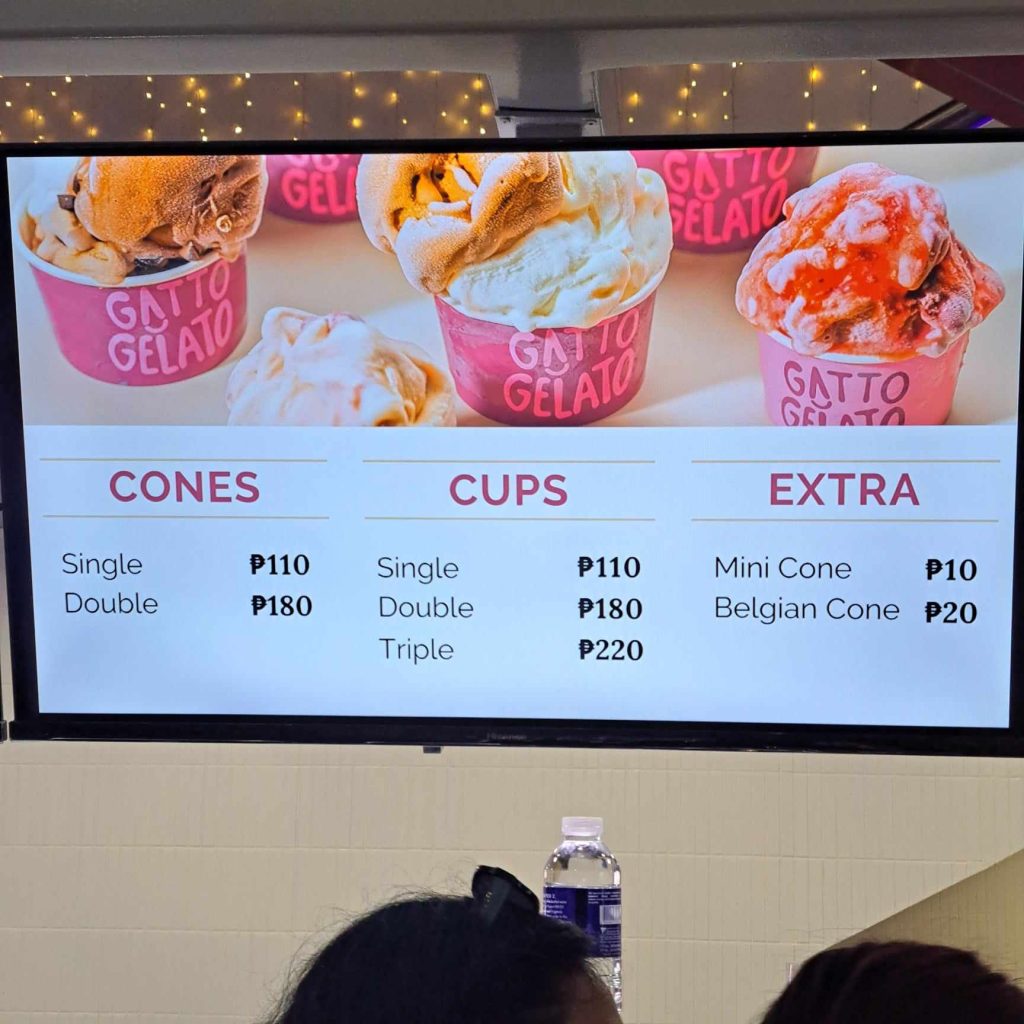 gatto gelato price