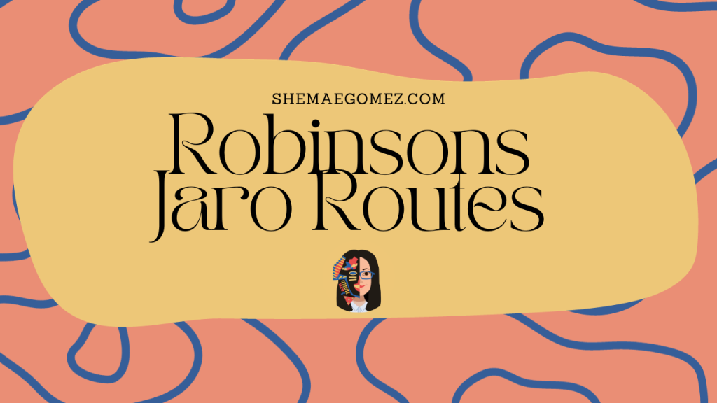Robinsons Jaro Jeepney Routes