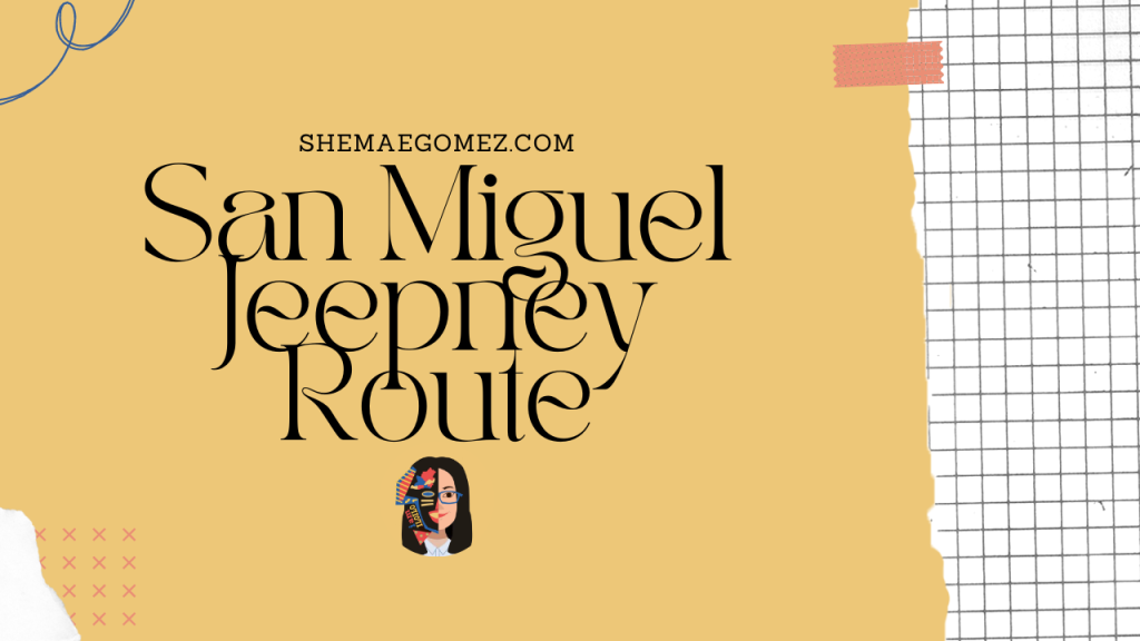Outside Iloilo City: San Miguel Jeepney Route