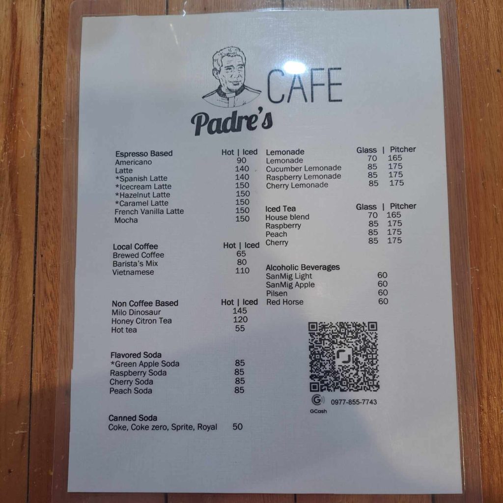 Padre's by Chicago Style Menu