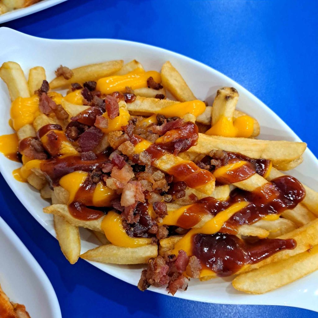 S&R Pizza overload fries