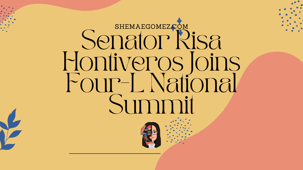 Senator Risa Hontiveros Joins Four-L National Summit