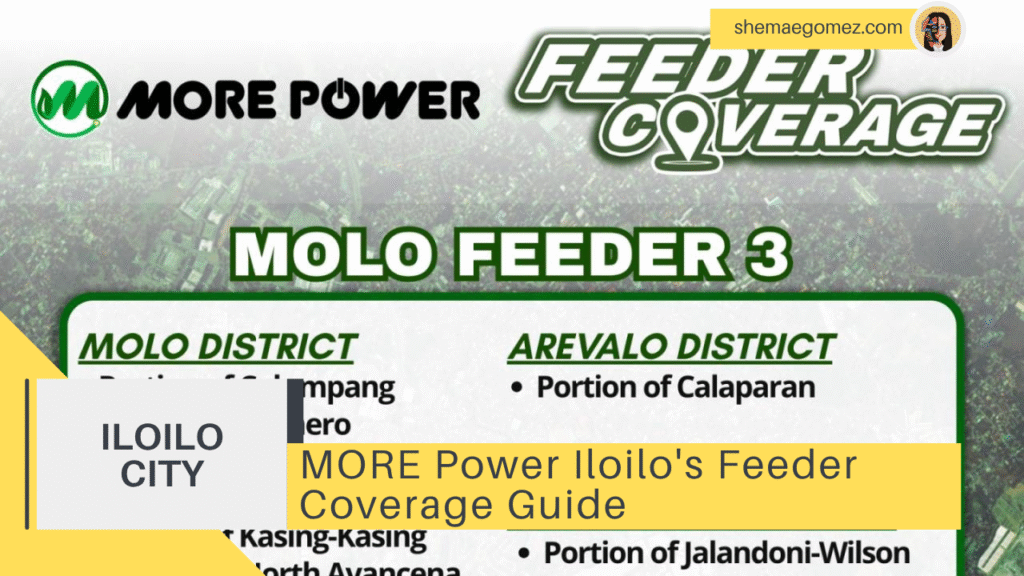 MORE Power Iloilo's Feeder Coverage Guide