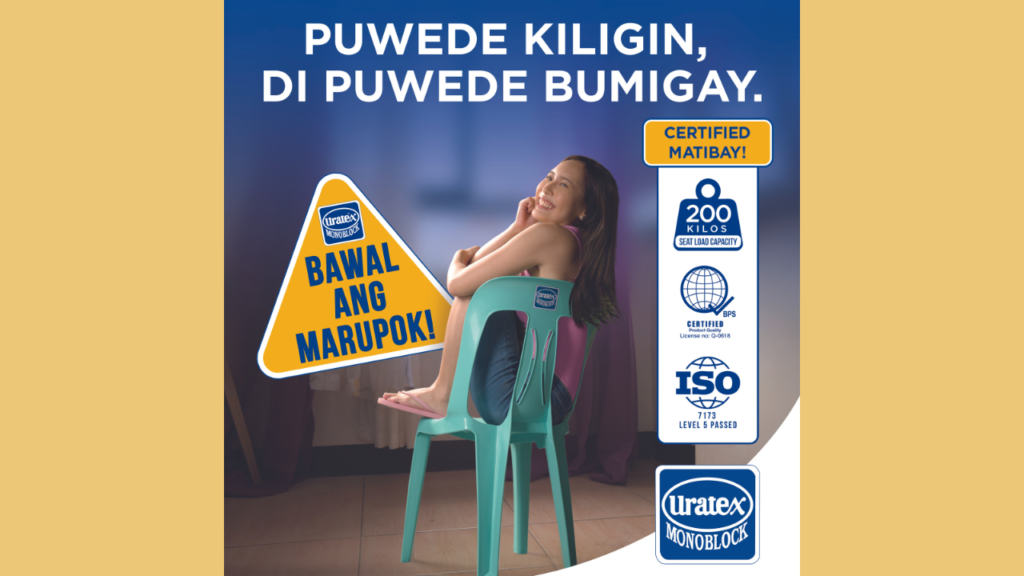 Uratex Monoblock’s “Bawal ang Marupok” Campaign Returns  with a Hilarious Bang in “Sulyap” Ad