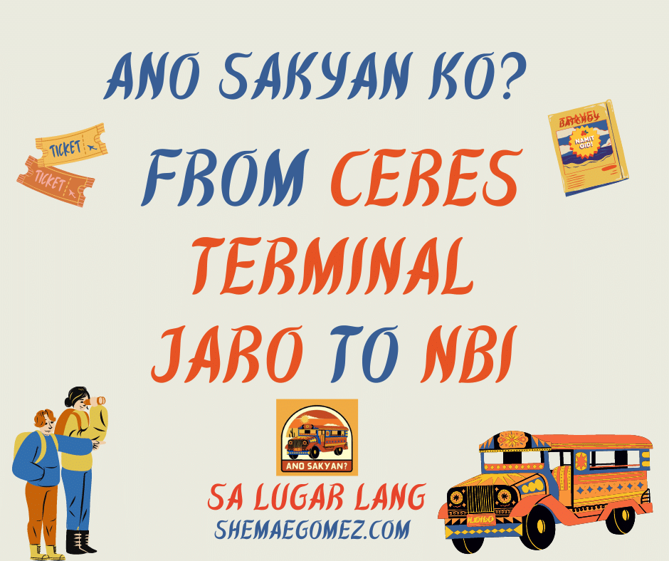 from Ceres Terminal Jaro to NBI