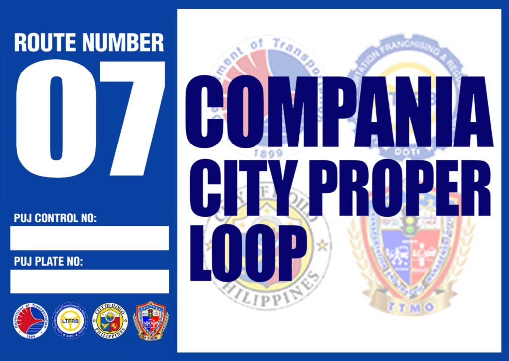 ROUTE 7 COMPANIA TO CITY PROPER LOOP