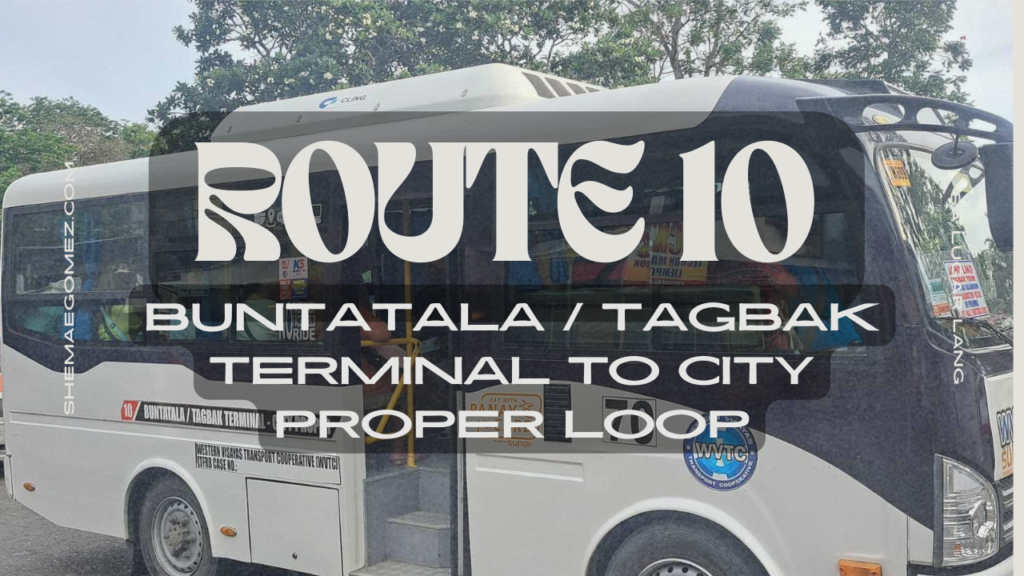 Route 10 Tagbak City Proper
