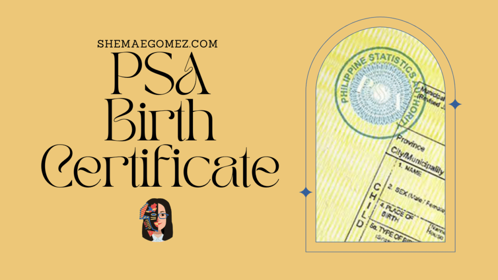 How to Request Birth Certificate (Philippine Statistics Authority)?