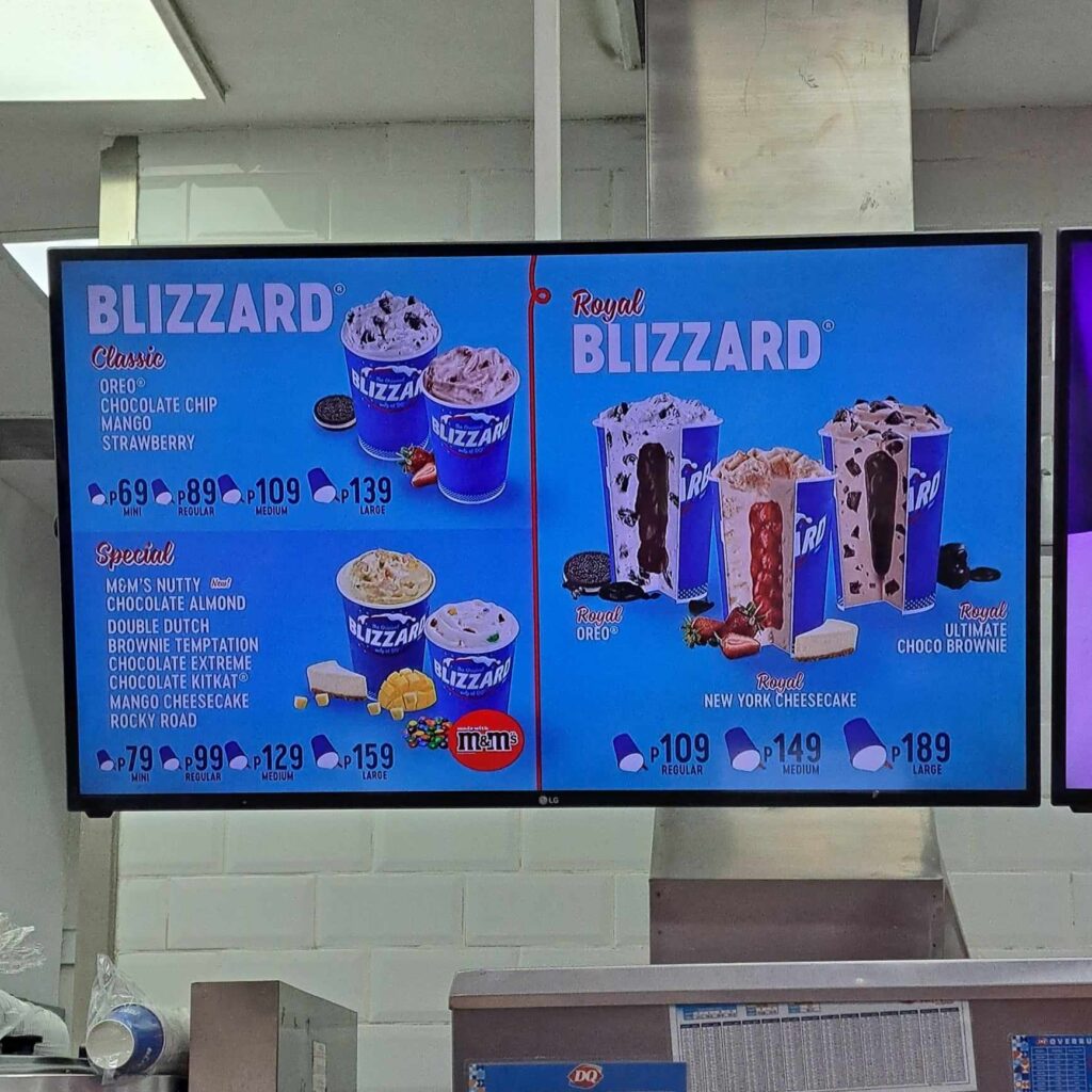 dairy queen iloilo menu