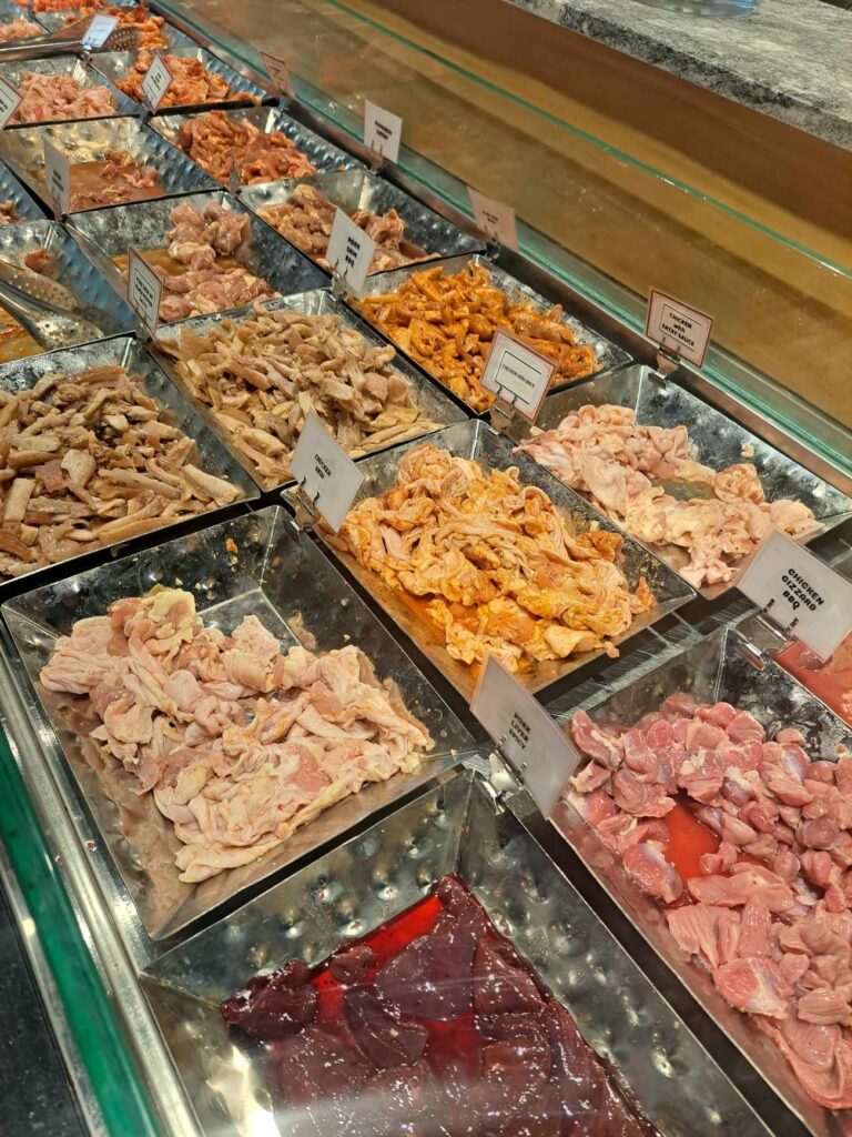 meat section