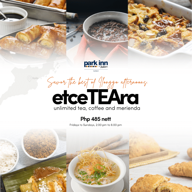 Get ready to savor the best of Ilonggo afternoons with etceTEAra