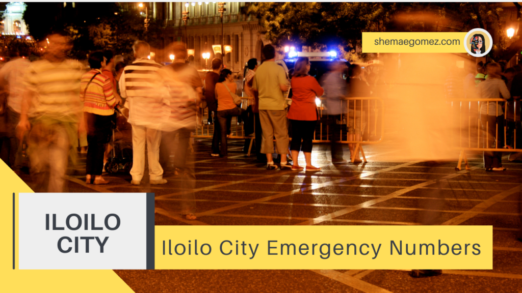 Iloilo City Emergency Numbers [Updated 2025]