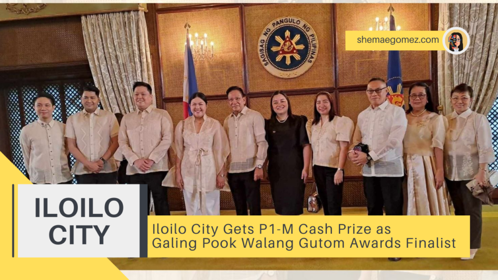 Iloilo City Gets P1-M Cash Prize as Galing Pook Walang Gutom Awards Finalist