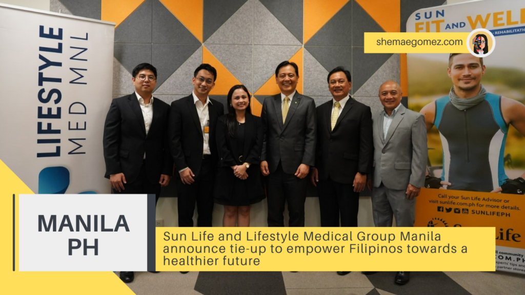 Sun Life and Lifestyle Medical Group Manila announce tie-up to empower Filipinos towards a healthier future