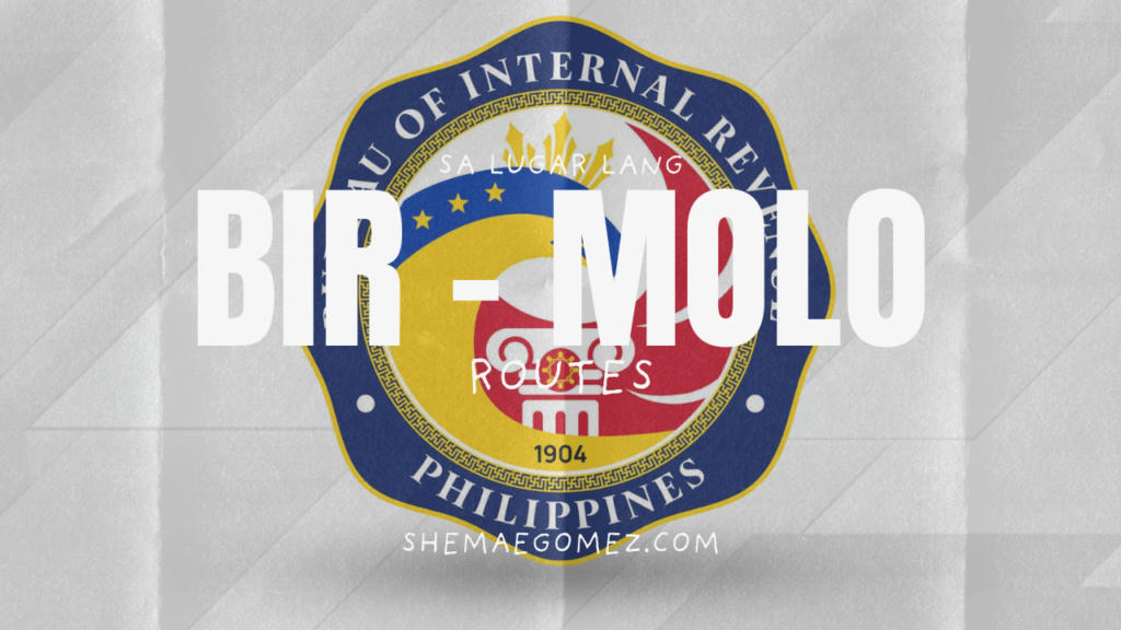 How to Go to Bureau of Internal Revenue (BIR) – Molo