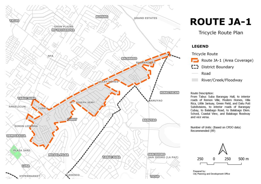 Route JA-1