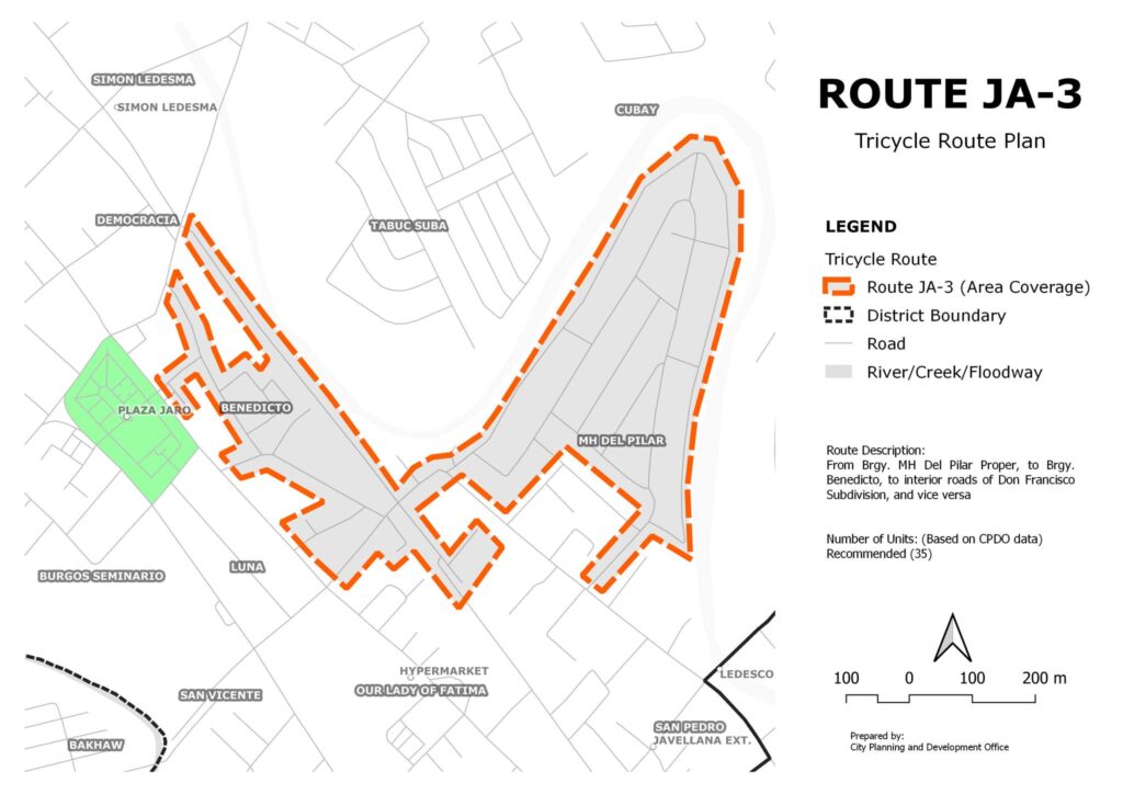 Route JA-3