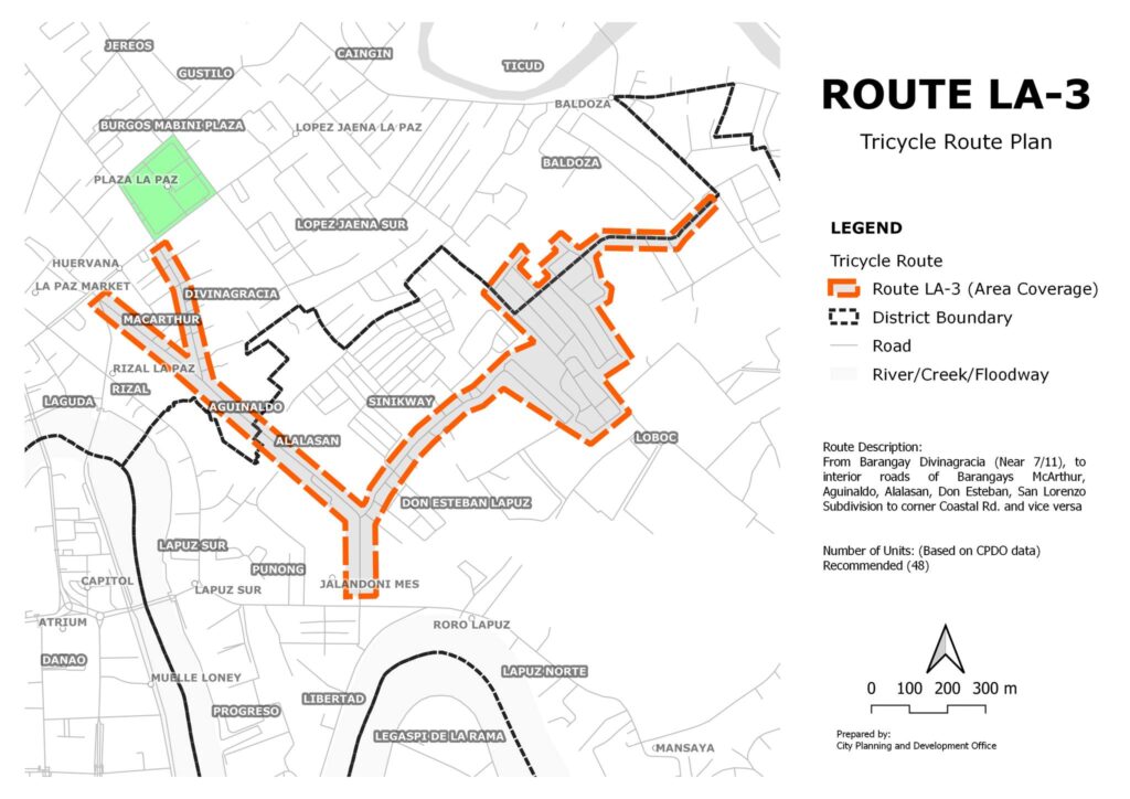 Route LA-3